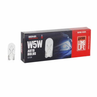 W5W 12V vagy 24V 5W T10 autóizzó – 10 db-os kiszerelés