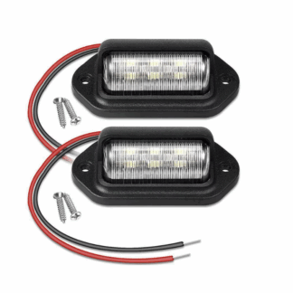 Utánfutó Rendszámtábla Világítás – 12V 2db – Univerzális utánfutó Trailer