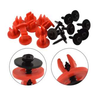 Motortér Burkolat Klipsz + Csavarkészlet – 20 db Volvo Ford Jaguar