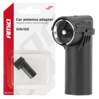 Autóantenna Adapter DIN - ISO – AMiO 03968 Univerzális, Döntött Kialakítás, Gyors Csatlakozás