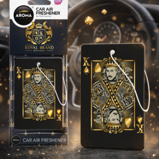 Aroma Car Autóillatosító Royal Brand, Király kártya