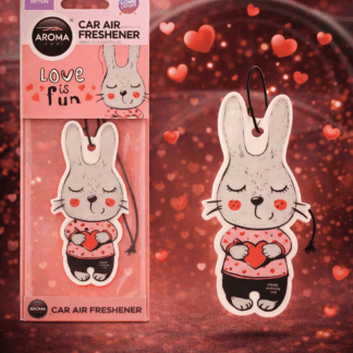 Aroma Car Autóillatosító Love is Fun nyuszi