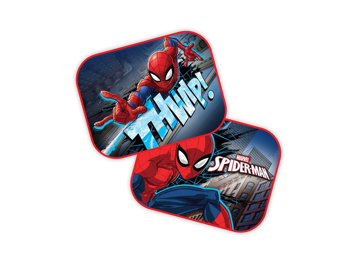 Autós Ablak Napvédő Gyerekeknek – Pókember (Spiderman) 44×35 cm 2 db