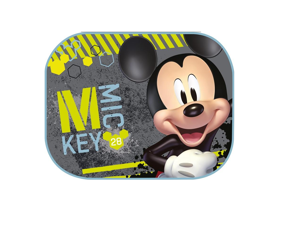 Autós Ablak Napvédő Gyerekeknek – MICKEY Egér 44×35 cm 2 db