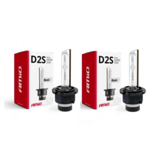 AMiO D2S Xenon Izzó Szett – 4300K, 35W, ECE E4 Jóváhagyás, 2 db (Basic – Gyári Xenon Fényszórókhoz)
