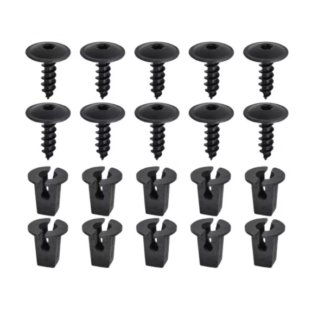 Sárvédő és Motorburkolat Rögzítő Csavarkészlet 20db – Volkswagen, Audi kompatibilis, Univerzális