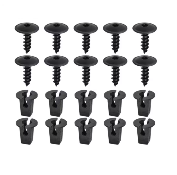 Sárvédő és Motorburkolat Rögzítő Csavarkészlet 20db – Volkswagen, Audi kompatibilis, Univerzális