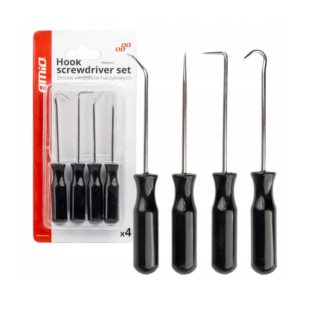 Pick és akasztó (Horog) Szett 4 db – Szimering, O-gyűrű, Klipsz Kiszedő Szerszám