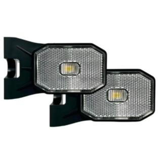 Szélességjelző Lámpa 12–36V – Fristom Típus, Fényvisszaverős Tartóval Utánfutó Pótkocsi Lakókocsihoz 2db