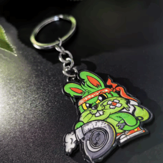 GTIRabbit kulcstartó