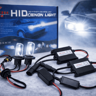 Xenon Szett H7 HID 6000K 55W 12V – SLIM Előtét Erős Hideg Fehér Fény