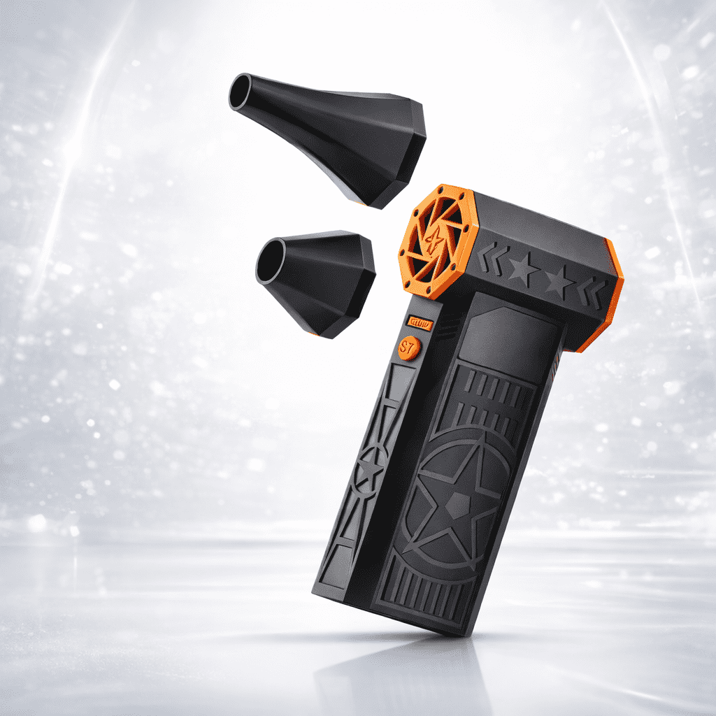 X50 Brushless Turbo Fan – 240W nagy teljesítményű hordozható levegőfúvó - Image 3